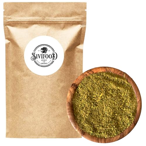 SIVIFOOD gemahlene Pistazien 1kg - zerkleinerte Pistazienkerne gemahlen naturbelassen vegan in Premium Qualität Pistazienmehl natürlich zum Backen Großpackung Pistazien Pulver für Dubai Schokolade SIVIFOOD gemahlene Pistazien 1kg - zerkleinerte Pistazienkerne gemahlen naturbelassen vegan in Premium Qualität Pistazienmehl natürlich zum Backen Großpackung Pistazien Pulver für Dubai Schokolade von SIVIFOOD SPIRIT - Of - ORIENT