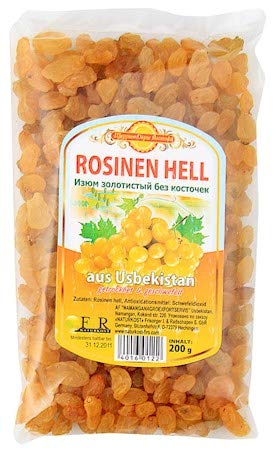 Rosinen hell getrocknet 200g von SLCO