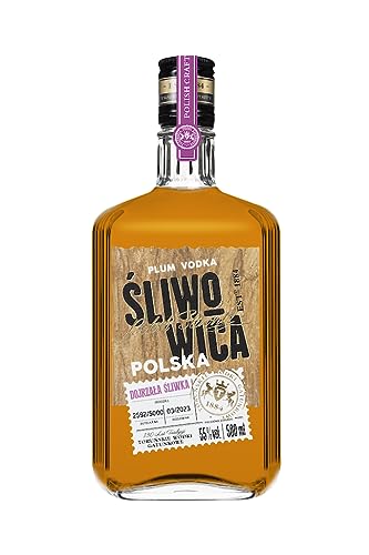 Sliwowica Polska/Polish Slivovitz, Pflaumen-Wodka aus Polen, 0,5 L, 55% Vol. von SLIWOWICA POLSKA