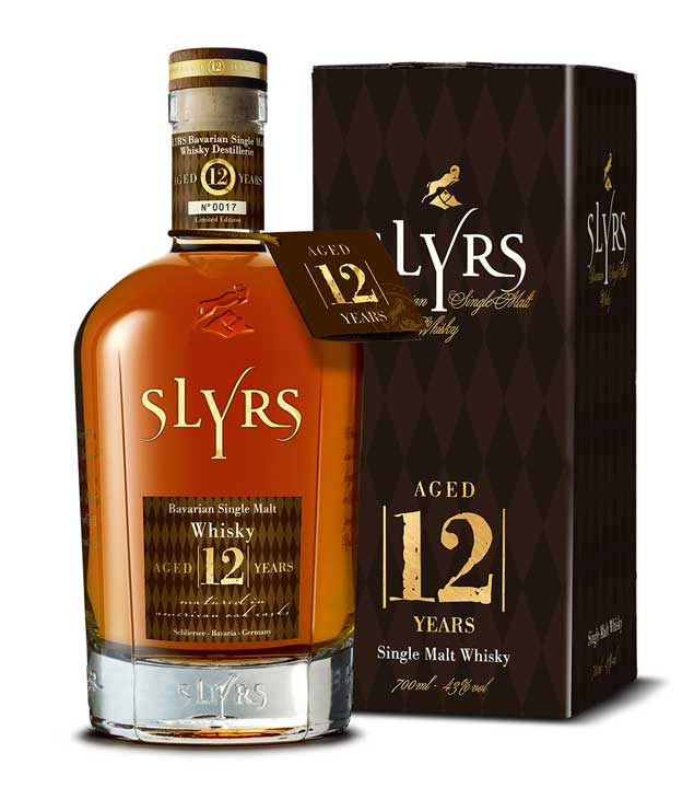 Slyrs 12 Jahre Bavarian Single Malt Whisky (43% vol., 0,7 Liter) von SLYRS Destillerie