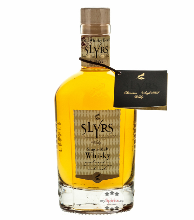 Slyrs Bavarian Single Malt Whisky  (43 % vol., 0,35 Liter) von SLYRS Destillerie
