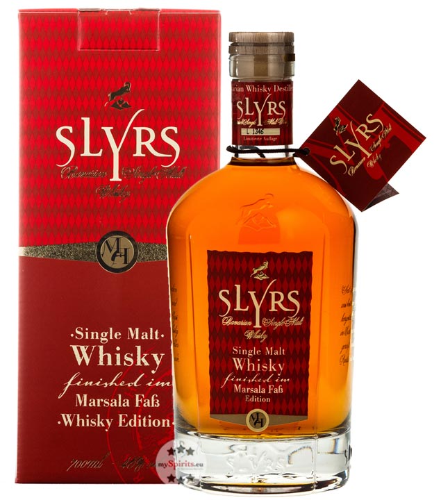 Slyrs Marsala Fass Finish Whisky (46 % vol., 0,7 Liter) von SLYRS Destillerie