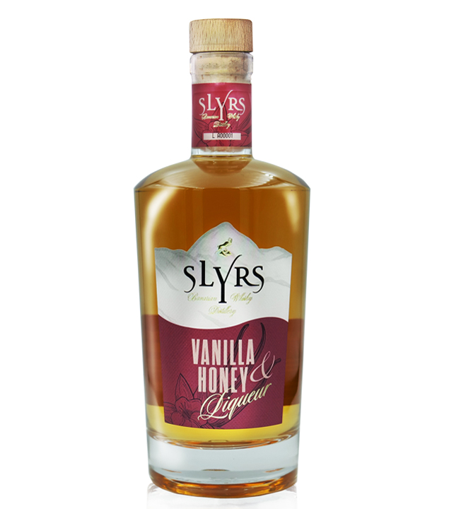 Slyrs Vanilla & Honey Whisky Liqueur (30 % vol., 0,7 Liter) von SLYRS Destillerie