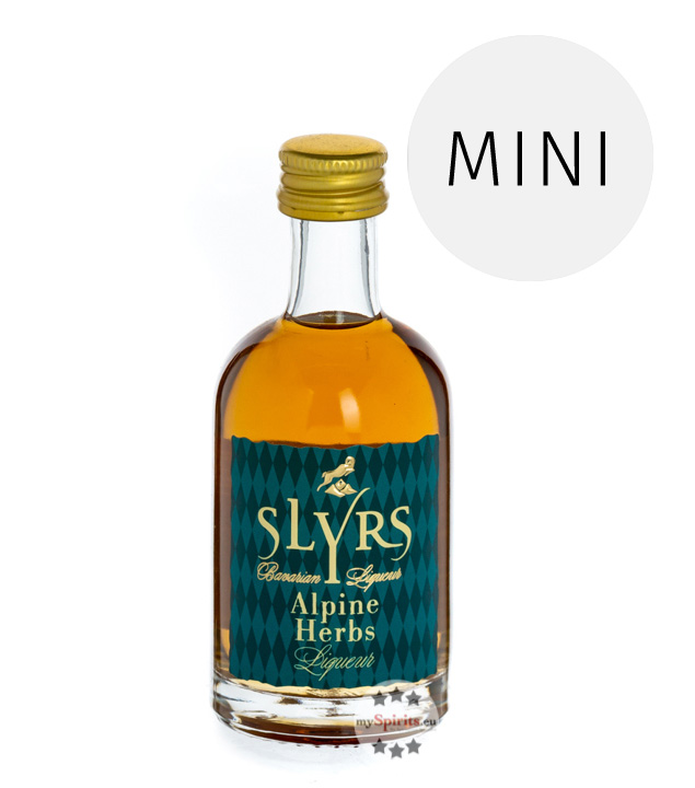 Slyrs Whisky Liqueur Alpine Herbs  (30% vol., 0,05 Liter) von SLYRS Destillerie