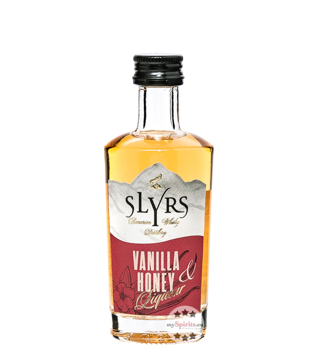 Slyrs Whisky Liqueur Vanilla & Honey  (30 % vol, 0,05 Liter) von SLYRS Destillerie