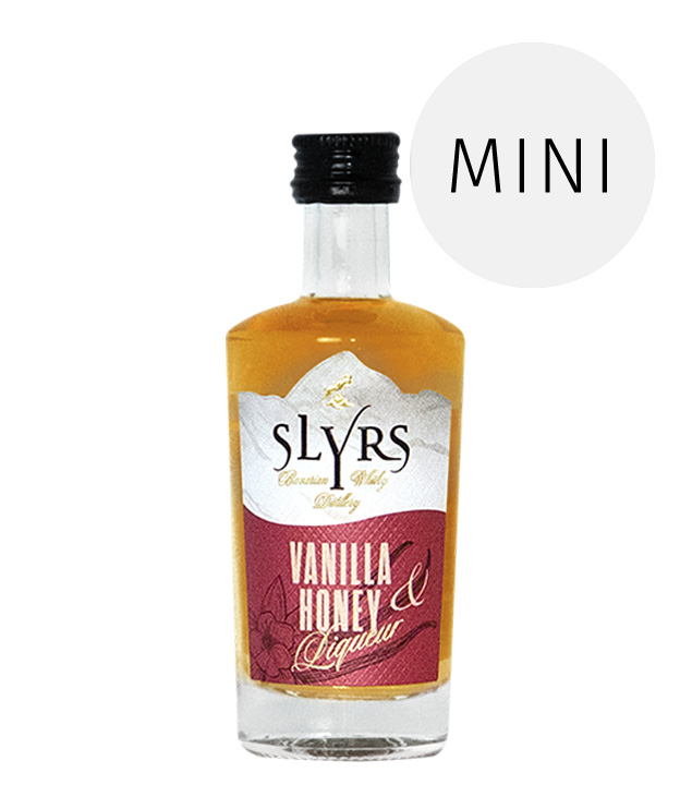 Slyrs Whisky Liqueur Vanilla & Honey  (30 % vol, 0,05 Liter) von SLYRS Destillerie