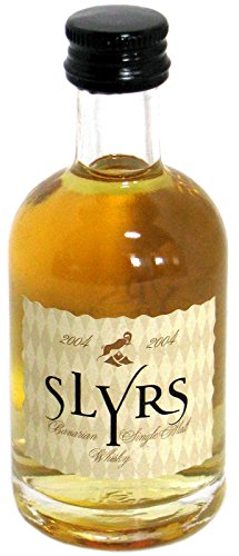 Rarität: Slyrs 0,05l Miniatur Bayerischer Single Malt Whisky Jahrgang 2004 von SLYRS
