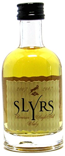 Rarität: Slyrs 0,05l Miniatur Bayerischer Single Malt Whisky Jahrgang 2007 von SLYRS