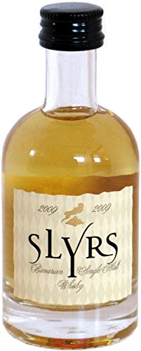 Rarität: Slyrs 0,05l Miniatur Bayerischer Single Malt Whisky Jahrgang 2009 von SLYRS
