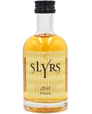 Rarität: Slyrs 0,05l Miniatur Bayerischer Single Malt Whisky Jahrgang 2010 von SLYRS