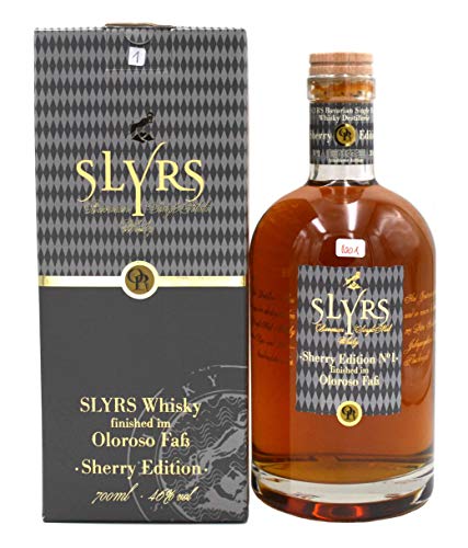 Rarität: Slyrs Whisky Sherry Edition No. 1 Oloroso Fass 0,7l von SLYRS