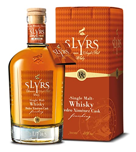 SLYRS Single Malt Whisky Pedro Ximénez Cask Finish 46% vol. 0,7 l in Geschenkverpackung SLYRS Single Malt Whisky Pedro Ximénez Cask Finish 46% vol. 0,7 l in Geschenkverpackung von SLYRS