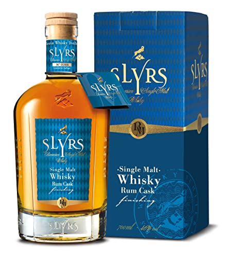 SLYRS Single Malt Whisky Rum Cask Finish 46% vol. 0,7 l in Geschenkverpackung von SLYRS