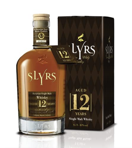 Slyrs 12 Jahre | Limited Edition | Bavarian Single Malt Whisky | 0,7l. Flasche in Geschenkpackung Slyrs 12 Jahre | Limited Edition | Bavarian Single Malt Whisky | 0,7l. Flasche in Geschenkpackung von SLYRS