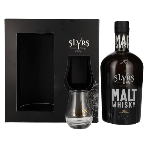 Slyrs Bavarian Malt Whisky 40% Vol. 0,7l in Geschenkbox mit Glas Slyrs Bavarian Malt Whisky 40% Vol. 0,7l in Geschenkbox mit Glas von SLYRS