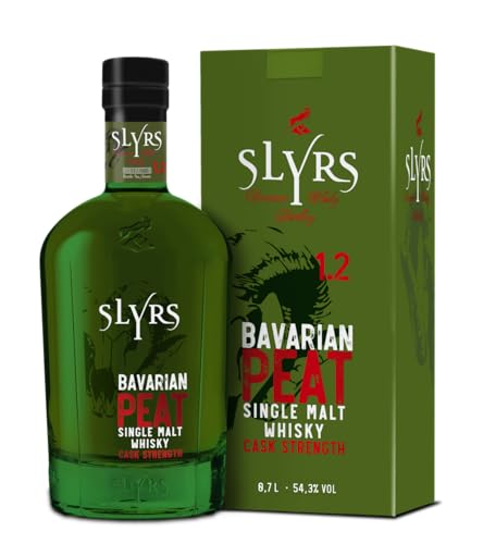 Slyrs Bavarian Peat Cask Strength 1.2 0,7 Liter 54,3% Vol. von SLYRS