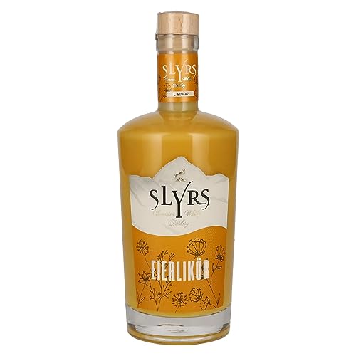 SLYRS Eierlikör 20% vol. 0,5 l Glasflasche von SLYRS