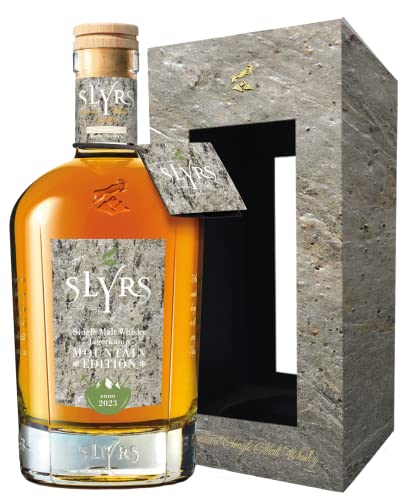 Slyrs Single Malt Whisky MOUNTAIN EDITION Jägerkamp 2023 50,4% Vol. 0,7l in Geschenkbox von SLYRS