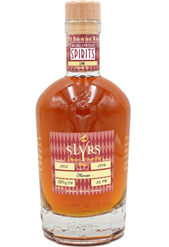 Slyrs Oloroso Edition Worldwidespirits 0,35l - Fassstärke 55,9% vol. - Bavarian Single Malt Whisky - limitiert von SLYRS