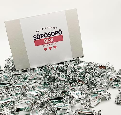 Fazer Fazermint Schokoladenbonbon 2lb 900g Beutel in einer Söpösöpö Box Finnische Süßigkeiten (SOPOSOPO) von SÖPÖSÖPÖ