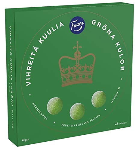Fazer Green Jellies Gummiartig 7 Boxen of 500g SÖPÖSÖPÖ pack (SOPOSOPO) von SÖPÖSÖPÖ