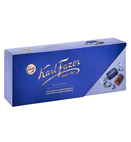 Fazer Karl Fazer Blueberry Truffle Schokolade 12 Boxen of 270g SÖPÖSÖPÖ pack (SOPOSOPO) von SÖPÖSÖPÖ