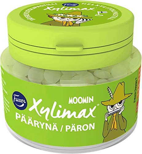 Fazer Xylimax Moomin Pear Pastillen 10 Gläser of 90g SÖPÖSÖPÖ pack (SOPOSOPO) von SÖPÖSÖPÖ