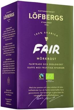 Lofbergs Fair Dark Roast Coffee 2 Packs of 450g von SÖPÖSÖPÖ