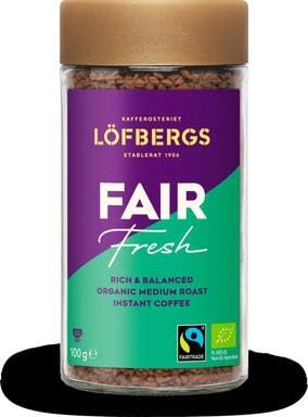 Lofbergs Fair Fresh Instant Coffee 2 Packs of 100g von SÖPÖSÖPÖ
