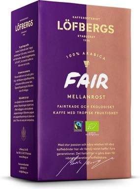 Lofbergs Fair Mellanrost Coffee 2 Packs of 450g von SÖPÖSÖPÖ