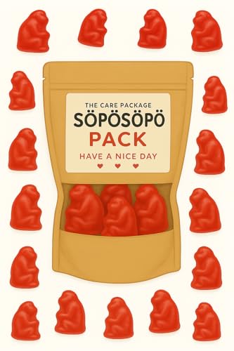 SÖPÖSÖPÖ Scandinavian Treat Pack – Freche Affengesicht-Fruchtgummis – 150g Nordische Süßigkeitentüte – Saftig, bunt & verspielt – Fruchtgummi-Spaß – soposopo Pack SÖPÖSÖPÖ Scandinavian Treat Pack – Freche Affengesicht-Fruchtgummis – 150g Nordische Süßigkeitentüte – Saftig, bunt & verspielt – Fruchtgummi-Spaß – soposopo Pack von SÖPÖSÖPÖ