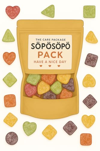 SÖPÖSÖPÖ Skandinavisches Naschpaket – Missä-X Fruchtige Saure Gummibärchen – 150g Nordische Süßigkeitentüte – Bunte Vegane Weingummis – Spritzig & Spaßig SÖPÖSÖPÖ-Pack von SÖPÖSÖPÖ