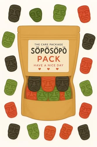SÖPÖSÖPÖ Skandinavisches Naschpaket – Remix Movies Mask Gummibonbons – 150g Nordische Süßigkeitentüte – Apfel, Erdbeere & Anis-Geschmack – Vegan, Ohne Palmöl, Filmabend-Mix SÖPÖSÖPÖ Pack SÖPÖSÖPÖ Skandinavisches Naschpaket – Remix Movies Mask Gummibonbons – 150g Nordische Süßigkeitentüte – Apfel, Erdbeere & Anis-Geschmack – Vegan, Ohne Palmöl, Filmabend-Mix SÖPÖSÖPÖ Pack von SÖPÖSÖPÖ