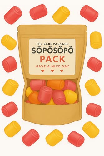 SÖPÖSÖPÖ Skandinavisches Naschpaket – Remix Soda-Dosen Gummibonbons – 150g Nordische Süßigkeitentüte – Orangenlimonade- & Energy-Drink-Geschmack – Vegan, Ohne Palmöl, Spritziger Spaß SÖPÖSÖPÖ Pack SÖPÖSÖPÖ Skandinavisches Naschpaket – Remix Soda-Dosen Gummibonbons – 150g Nordische Süßigkeitentüte – Orangenlimonade- & Energy-Drink-Geschmack – Vegan, Ohne Palmöl, Spritziger Spaß SÖPÖSÖPÖ Pack von SÖPÖSÖPÖ
