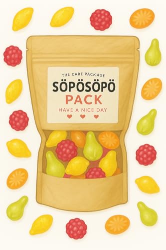 SÖPÖSÖPÖ Skandinavisches Naschpaket – Tutti Frutti Original Gummibärchen – 150g Nordische Süßigkeitentüte – Fruchtig, Vegan, Ohne Palmöl – Mit Natürlichen Farben & Aromen SÖPÖSÖPÖ-Pack SÖPÖSÖPÖ Skandinavisches Naschpaket – Tutti Frutti Original Gummibärchen – 150g Nordische Süßigkeitentüte – Fruchtig, Vegan, Ohne Palmöl – Mit Natürlichen Farben & Aromen SÖPÖSÖPÖ-Pack von SÖPÖSÖPÖ