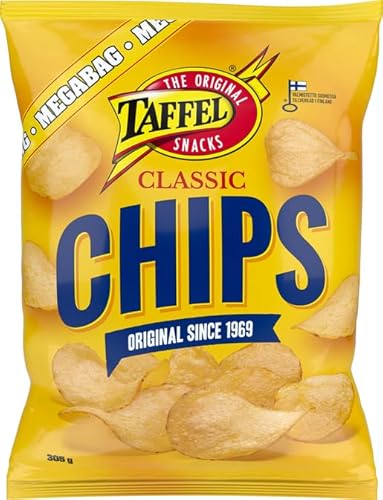 Taffel Chips classic salted chips 1 Pack of 305g 10.8oz Taffel Chips classic salted chips 1 Pack of 305g 10.8oz von SÖPÖSÖPÖ