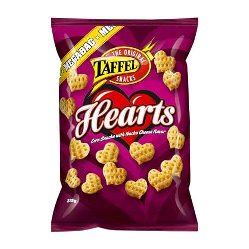 Taffel Hearts corn chips 1 Pack of 235g 8.3oz Taffel Hearts corn chips 1 Pack of 235g 8.3oz von SÖPÖSÖPÖ