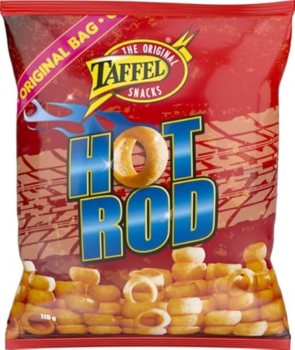 Taffel Hot Rod chips 1 Pack of 115g 4.1oz Taffel Hot Rod chips 1 Pack of 115g 4.1oz von SÖPÖSÖPÖ
