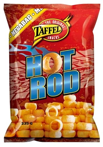 Taffel Hot Rod chips 1 Pack of 235g 8.3oz Taffel Hot Rod chips 1 Pack of 235g 8.3oz von SÖPÖSÖPÖ