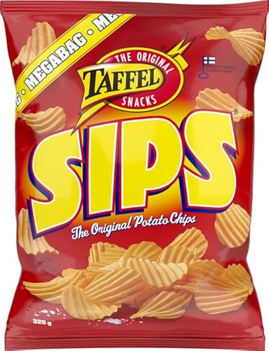 Taffel Sips salted chips 1 Pack of 325g 11.5oz Taffel Sips salted chips 1 Pack of 325g 11.5oz von SÖPÖSÖPÖ