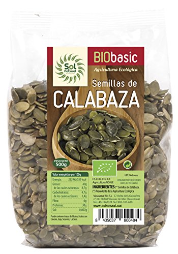 Bio-Kürbiskerne 500 G Bio-Kürbiskerne 500 G von SOLNATURAL