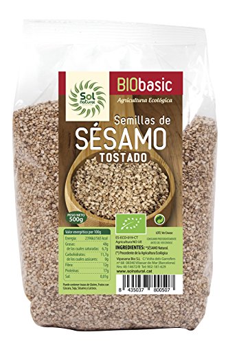 Semillas de Sesamo tostado Bio 500g Sol Natural von SOLNATURAL