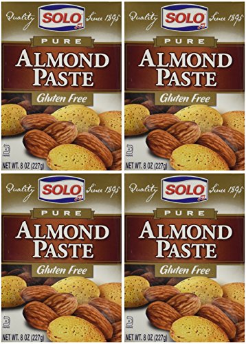 Solo Almond Paste, 8-Ounce Packages (Pack of 4) by Unknown von Solo