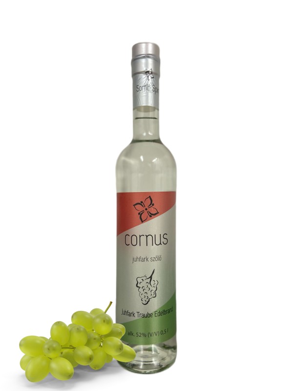 CORNUS Juhfark szölö pálinka Juhfark Traube alk.52%(V/V) 0,5l von SOMLÓ SPIRIT KFT.