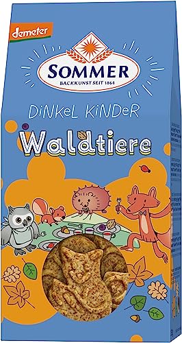 Sommer & Co. Bio Demeter Dinkel Kinder Waldtiere (6 x 150 gr) von SOMMER CABLE