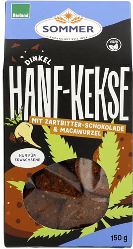 Sommer & Co. Bio Kekse Hanf-Schoko mit Macawurzel (2 x 150 gr) von BFYSYO