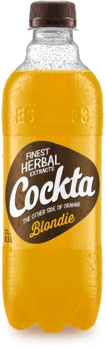 12 Cockta Legendary Taste Fizzy Drinks with Finest Herbal Extract Soft Drink Non Alcoholic Drinks, Coffeinfrei & Orthophosphoric Acid Free New Taste with other side of ORANGE von SORINA
