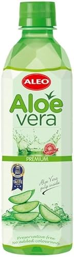 ALEO 0.5L Premium Aloe Vera Drink - Natural, No Preservatives, No Artificial Colors Superior Taste Award 2025 von SORINA