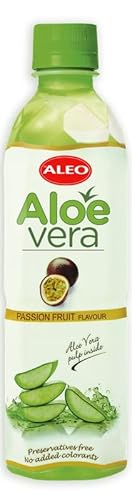 ALEO 0.5L Premium Passion fruit Aloe Vera Drink - Natural, No Preservatives, No Artificial Colors Superior Taste Award 2025 ALEO 0.5L Premium Passion fruit Aloe Vera Drink - Natural, No Preservatives, No Artificial Colors Superior Taste Award 2025 von SORINA
