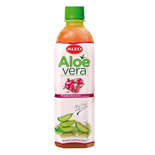 ALEO 0.5L Premium Pomegranate Aloe Vera Drink - Natural, No Preservatives, No Artificial Colors Superior Taste Award 2025 ALEO 0.5L Premium Pomegranate Aloe Vera Drink - Natural, No Preservatives, No Artificial Colors Superior Taste Award 2025 von SORINA